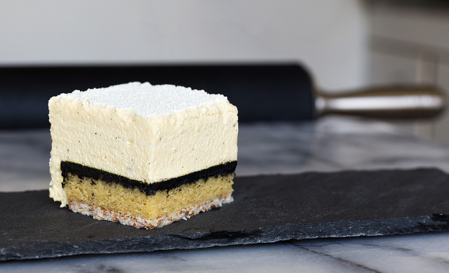 Homemade Conticini's Grand Cru Vanille - One slice